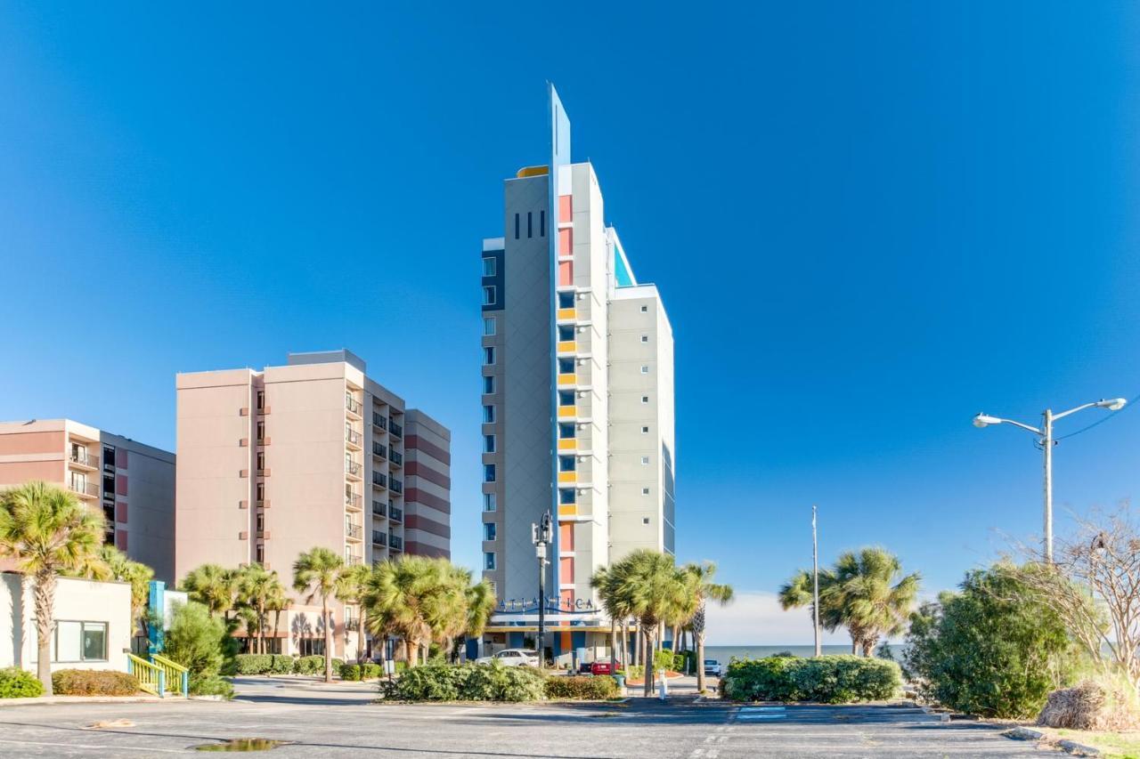 Beachfront Condo In Atlantica Resort With Pool Myrtle Beach Eksteriør bilde